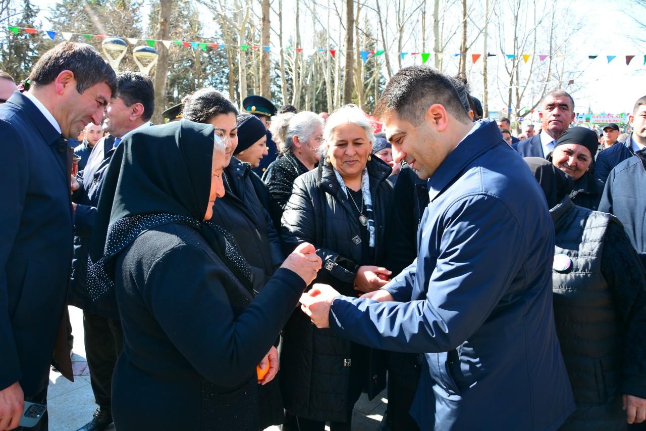 Novruz bayramı Ağstafada təntənə ilə qeyd edildi - FOTOLAR